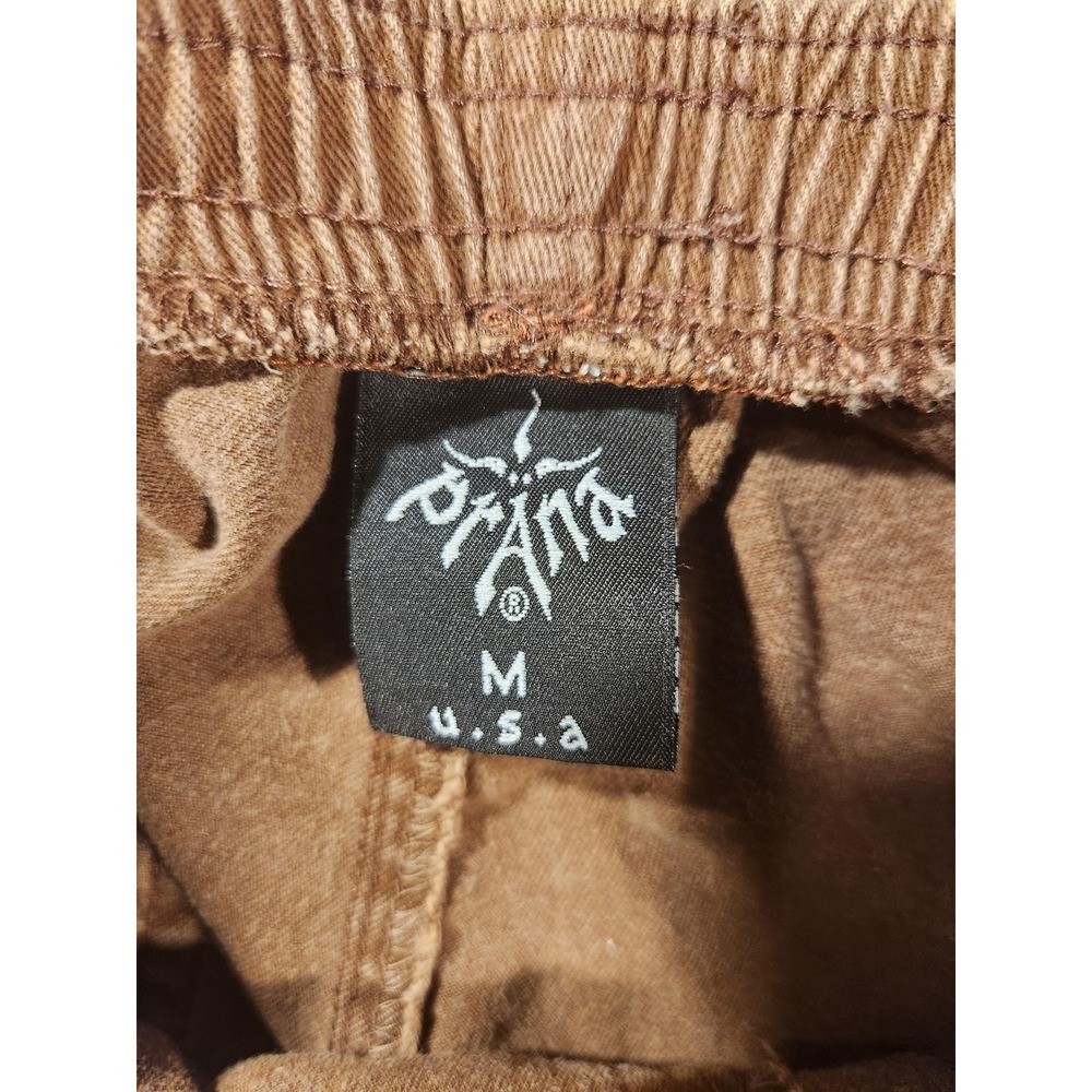 PrAna Pants Mens 32x31 Brown Elastic Waist‎ Canvas Relaxed Fit Casual USA - Picture 3 of 10